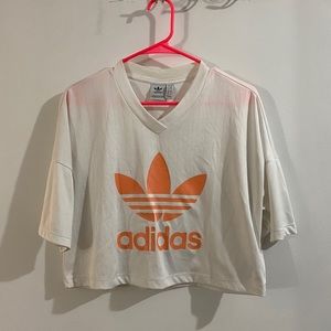 Adidas crop tee